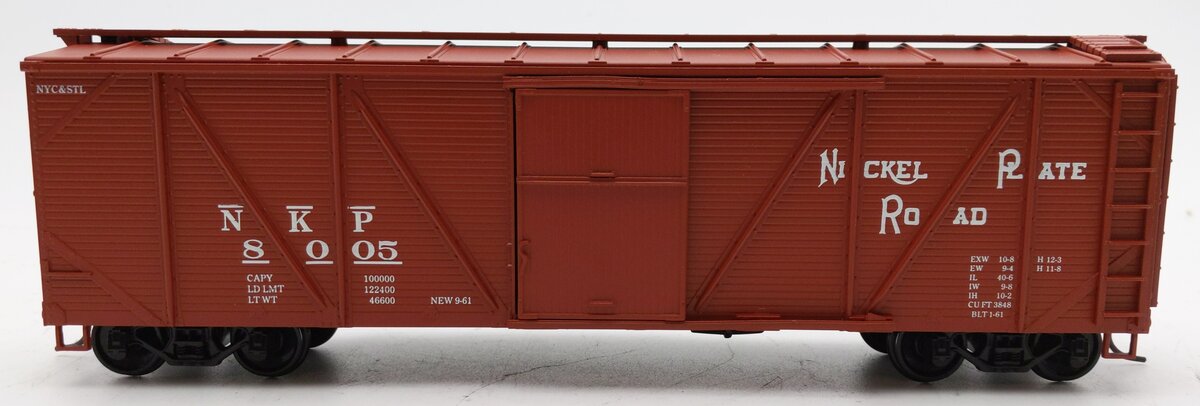 Weaver U3321L O Scale Nickel Plate Road Boxcar #8005 (2-Rail) LN/Box