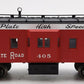 Atlas 2001779 O Scale 2-Rail Nickel Plate Road Bay Window Caboose Car #405 LN/Box