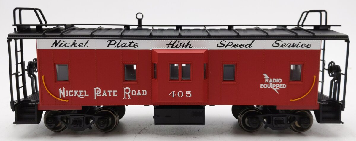 Atlas 2001779 O Scale 2-Rail Nickel Plate Road Bay Window Caboose Car #405 LN/Box