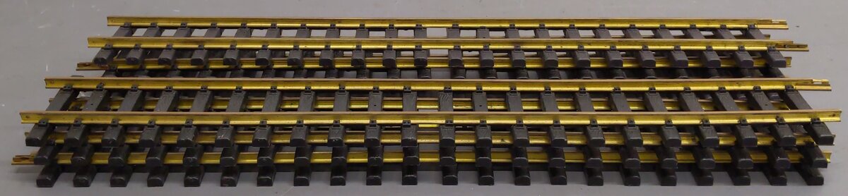 Aristo-Craft 11060 G Euro Brass 2' Straight Track (6) VG
