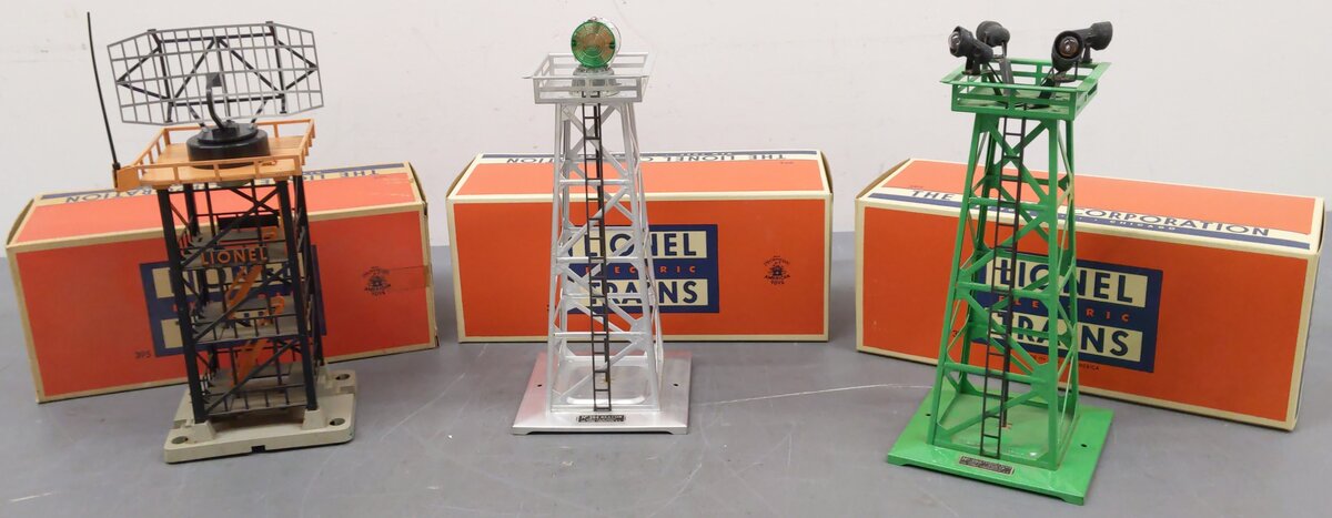 Lionel Vintage O Gauge Accessories #395,394,395 [3] EX/Box