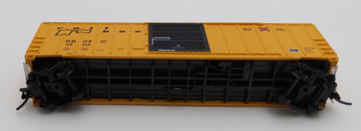 Fox Valley Models 8016-1N Scale Railbox FMC 5347 Single Door Boxcar #38135 LN/Box