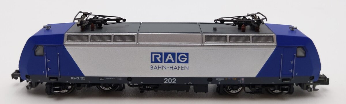 Fleischmann 827320 N Scale RAG Bahn-Hafen Electric Locomotive w/DCC #202 LN/Box