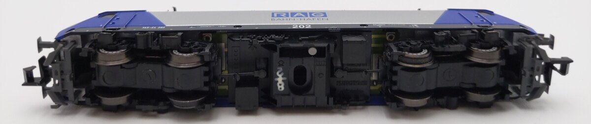 Fleischmann 827320 N Scale RAG Bahn-Hafen Electric Locomotive w/DCC #202 LN/Box