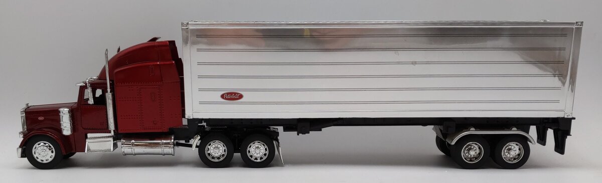 New-Ray 1:32 Scale Kenworth W900 Grain Truck Red and White 
