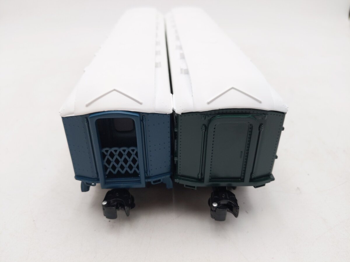 Lionel 6-81395 O Gauge Thomas Kinkade Christmas LionChief Passenger Car Set EX