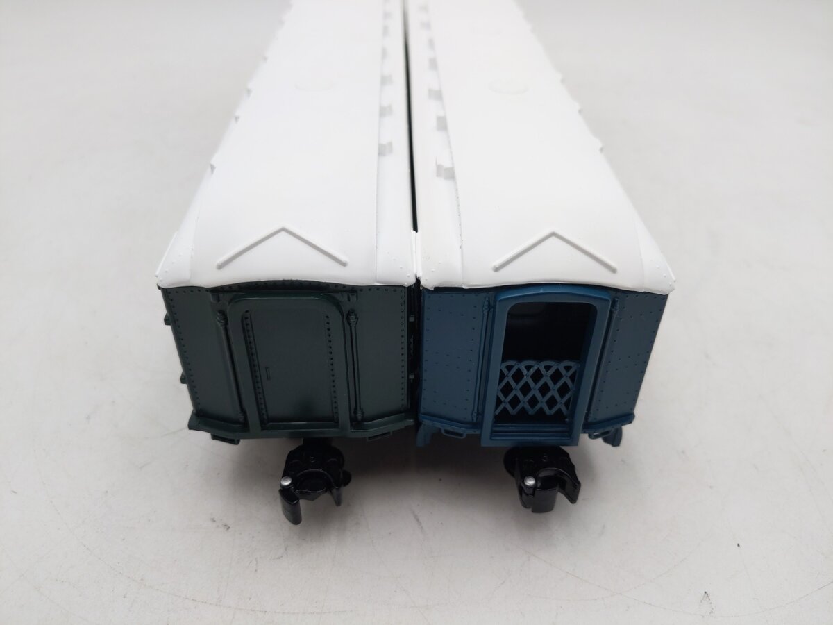 Lionel 6-81395 O Gauge Thomas Kinkade Christmas LionChief Passenger Car Set EX