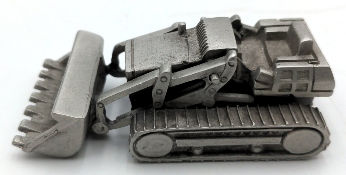 RawCliffe 1981 1:64 Scale Pewter Bulldozer LN