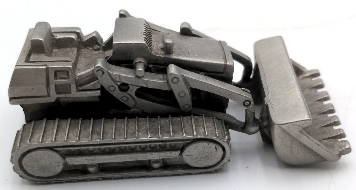 RawCliffe 1981 1:64 Scale Pewter Bulldozer LN