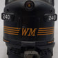 Lionel 6-34689 O Western & Maryland F-7A Dummy Diesel Locomotive #240 EX