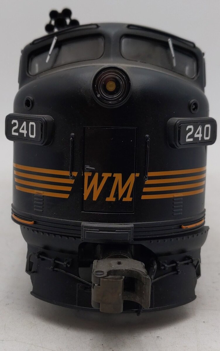 Lionel 6-34689 O Western & Maryland F-7A Dummy Diesel Locomotive #240 EX