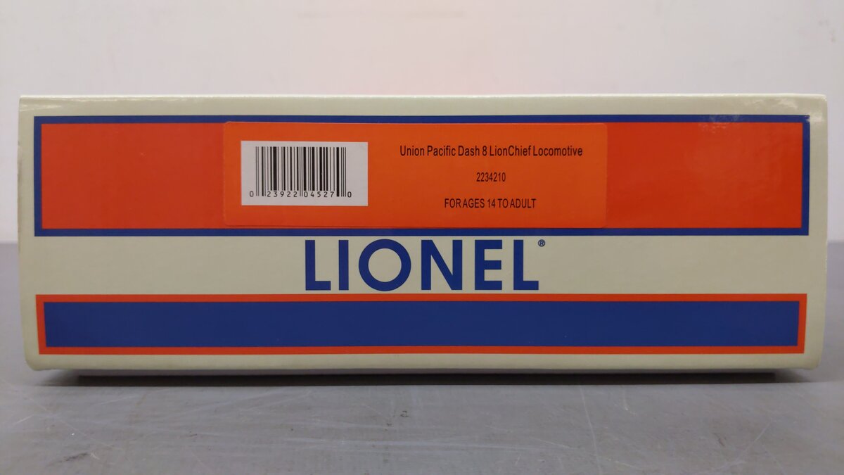 Lionel 2234210 O Union Pacific Lionchief Dash 8 Diesel Locomotive #9214 EX/Box