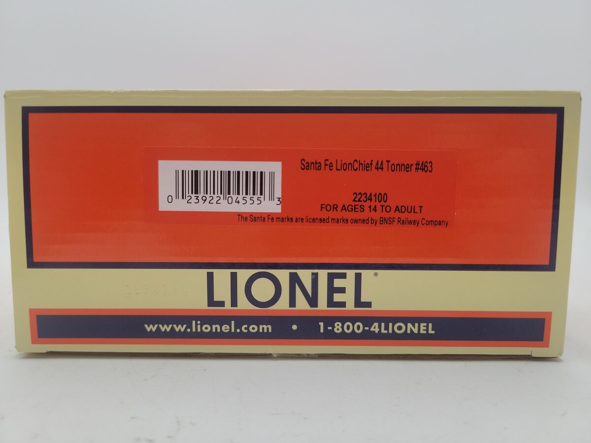 Lionel 2234100 O Santa Fe 44 Tonner Diesel Locomotive #463 EX/Box