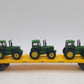 Lionel 2028380 John Deere Flatcar with Tractors EX/Box