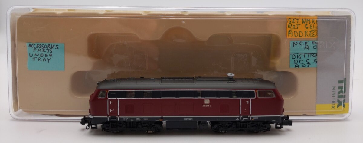 Trix 12395 n Scale Deutsche Bundesbahn BR 218 Diesel w/DCC & Sound