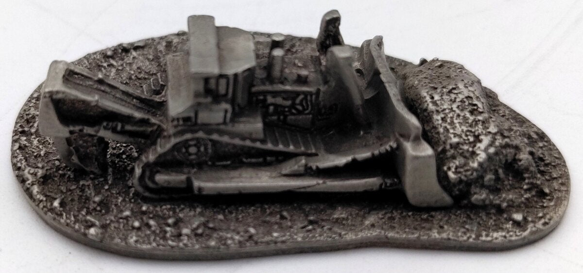 Precision Pewter-Craft 1:64 Scale Pewter Desktop Model Dozer LN