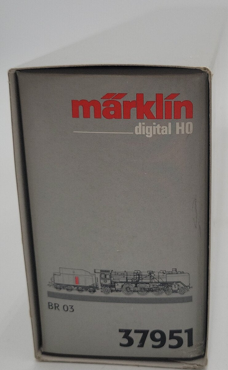 Marklin 37951 HO Scale BR 03 Express Steam Locomotive & Tender NIB