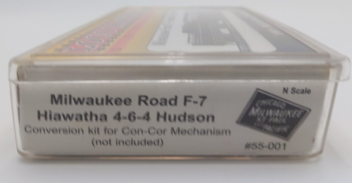 GHQ 55-001 Milwaukee Road F-7 Hiawatha 4-6-4 Hudson Locomotive & Tender Kit EX/Box