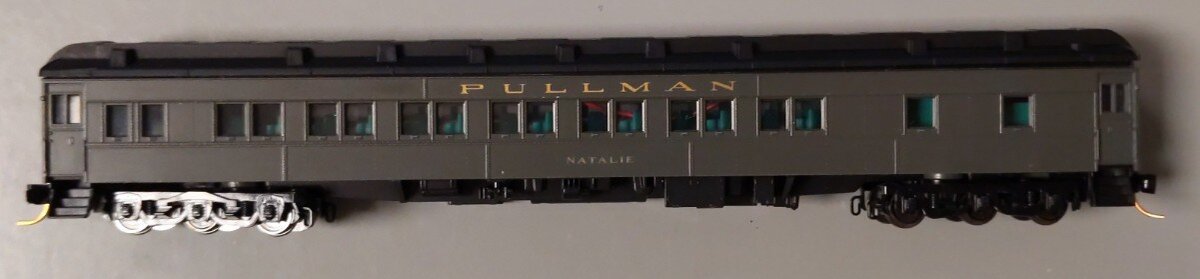 Micro-Trains 14300020 N Scale GN "Natalie" 28-1 Heavyweight Pullman Parlor Car EX/Box
