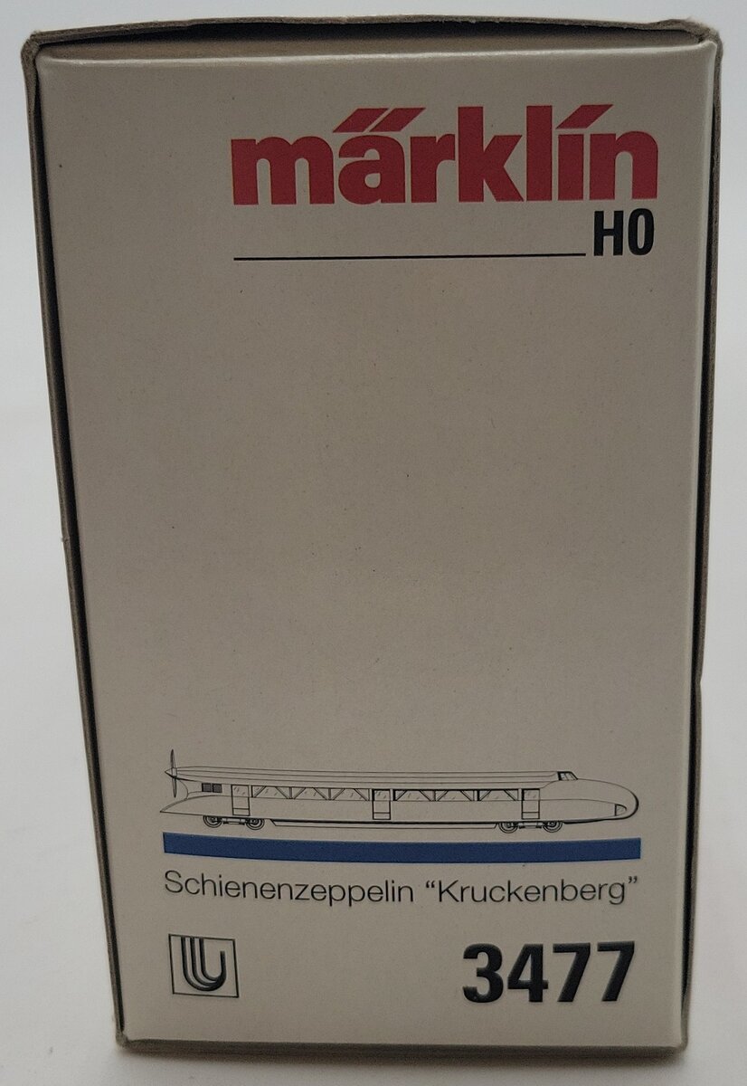 Marklin 3477 HO Rail Zeppelin Diesel Locomotive EX/Box