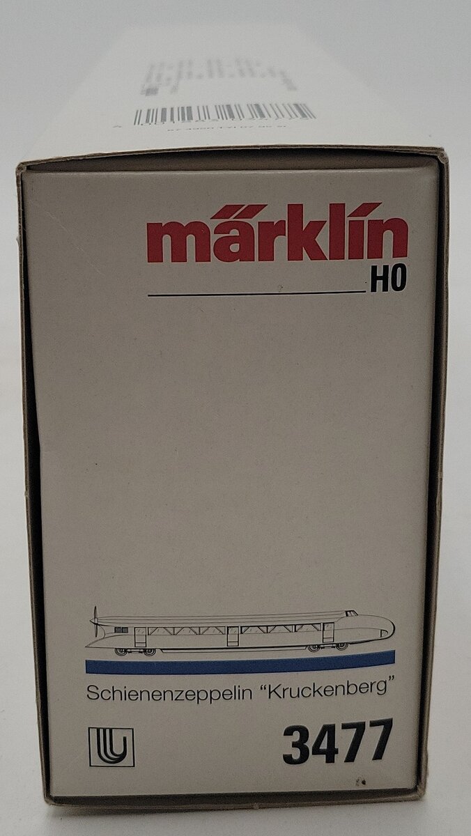 Marklin 3477 HO Rail Zeppelin Diesel Locomotive EX/Box