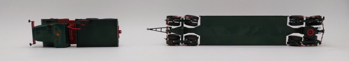 NZG 462-30 1:50 Diecast Kaelble KDV22 Z8T w/Scheurle 4-axle Deep Bed Trailer EX/Box