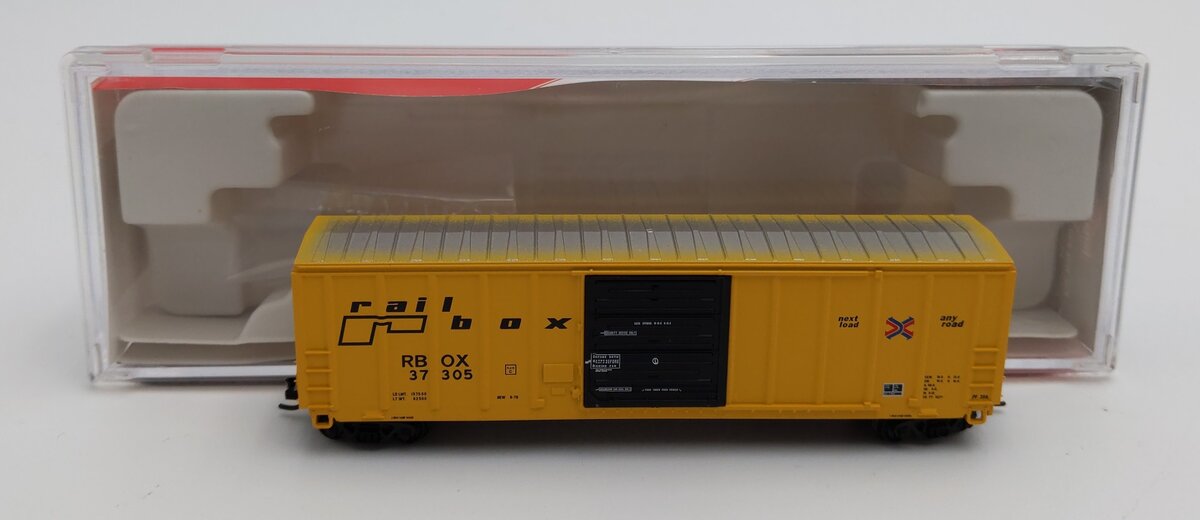 InterMountain 67509-12 N Scale 5277 Railbox Boxcar #37305 LN/Box
