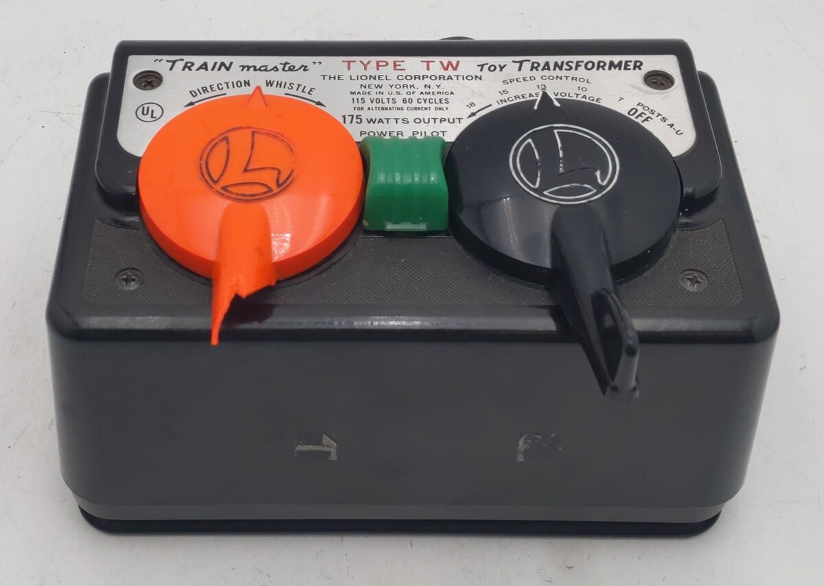 Lionel TW Vintage 175 Watt O Gauge Toy Trainmaster Transformer