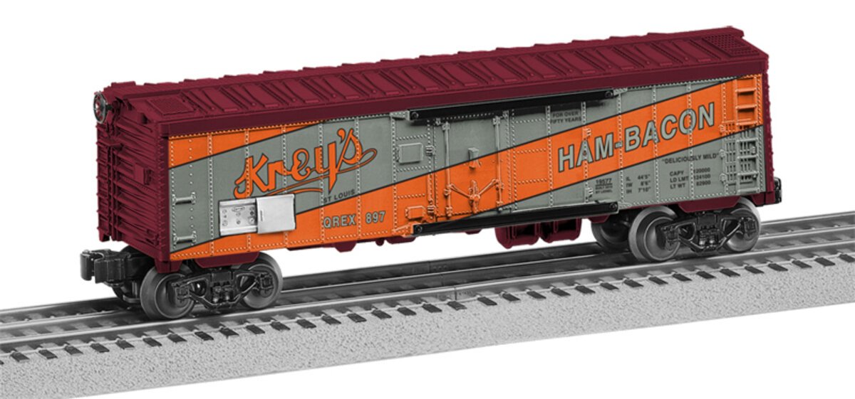 Lionel 6-19577 O-27 Krey's Ham & Bacon Reefer NIB