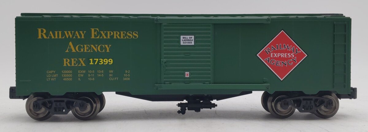 Menards 279-4534 O Gauge Railway Express Box Car #17399 LN/Box
