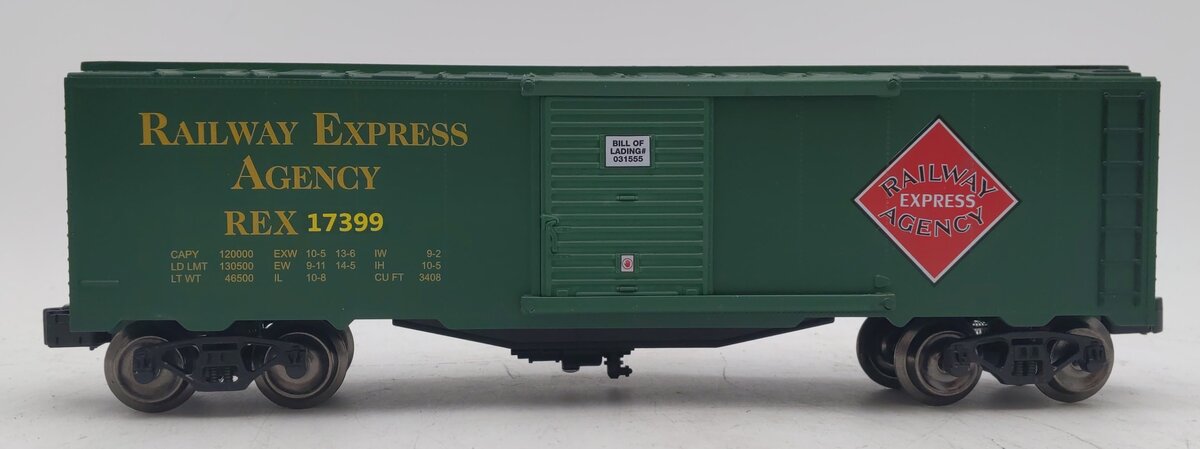 Menards 279-4534 O Gauge Railway Express Box Car #17399 LN/Box