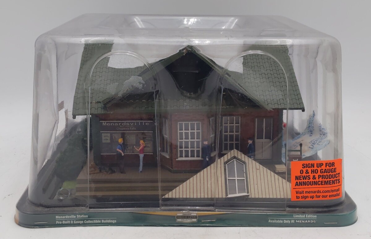 Menards 279-4436 O Scale Menardsville Station VG/Box