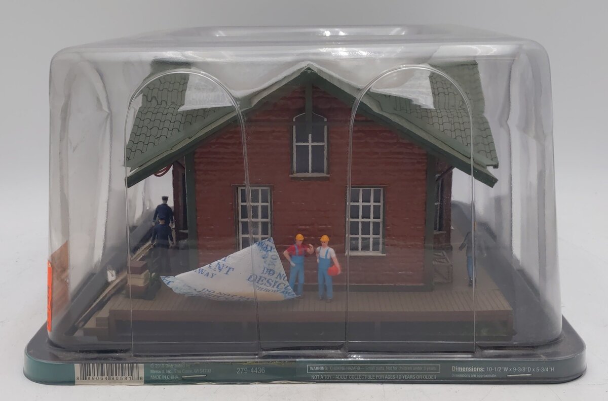 Menards 279-4436 O Scale Menardsville Station VG/Box