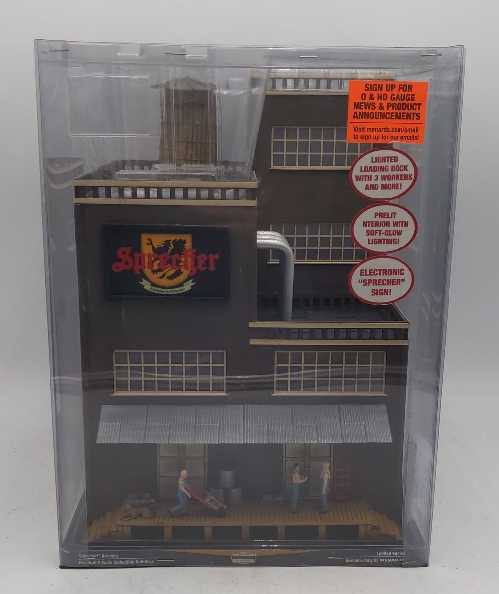 Menards 279-4493 O Sprecher Brewery Building LN/Box