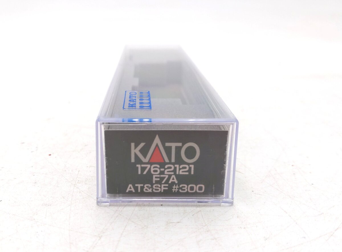 Kato 176-2121 N Scale ATSF EMD F7A Warbonnet Diesel Locomotive #19C LN/Box