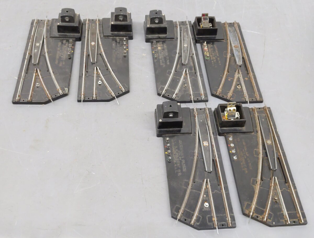 American Flyer 720A Vintage S Electric Right/Left Remote Control Switches [6] VG
