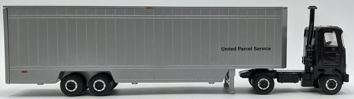 Hermann Marketing 1623 1:42 Diecast UPS Semi Tractor Trailer Feeder VG/Box