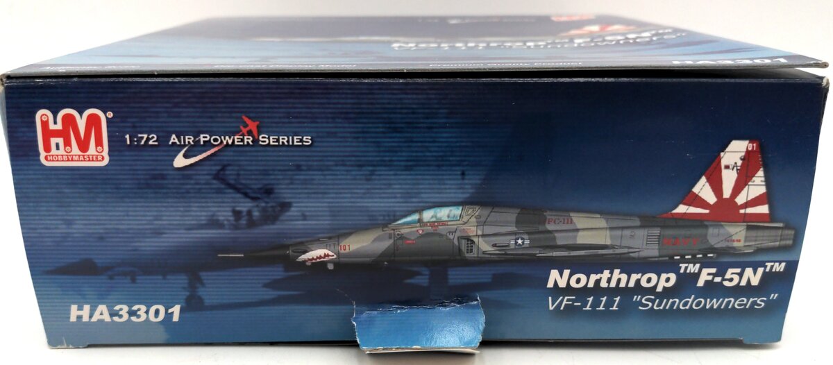 Hobby Master HA3301 1:72 Northrop F-5N VFC-111 "Sundowners" Aircraft VG/Box