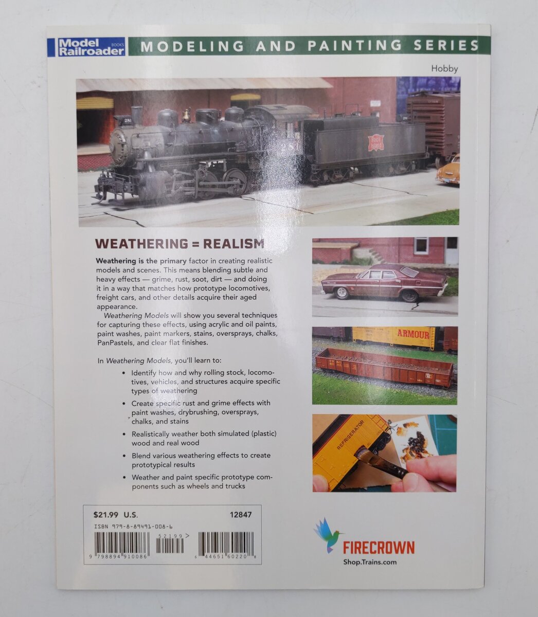 Weathering Models Paperback Book By Jeff Wilson EX