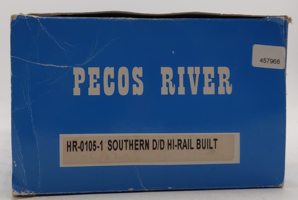 Pecos River Brass HR-0105-1 O Scale Weathered Southern Box Car #42298/Box