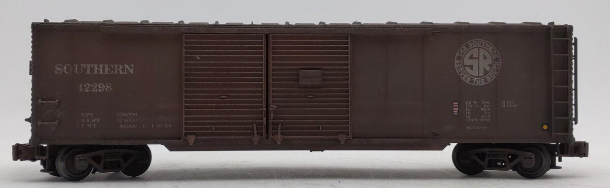Pecos River Brass HR-0105-1 O Scale Weathered Southern Box Car #42298/Box