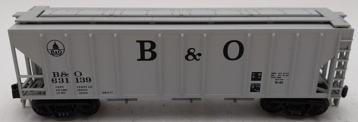 MTH 30-7555 B&O PS-2 Discharge 3-Bay Hopper EX
