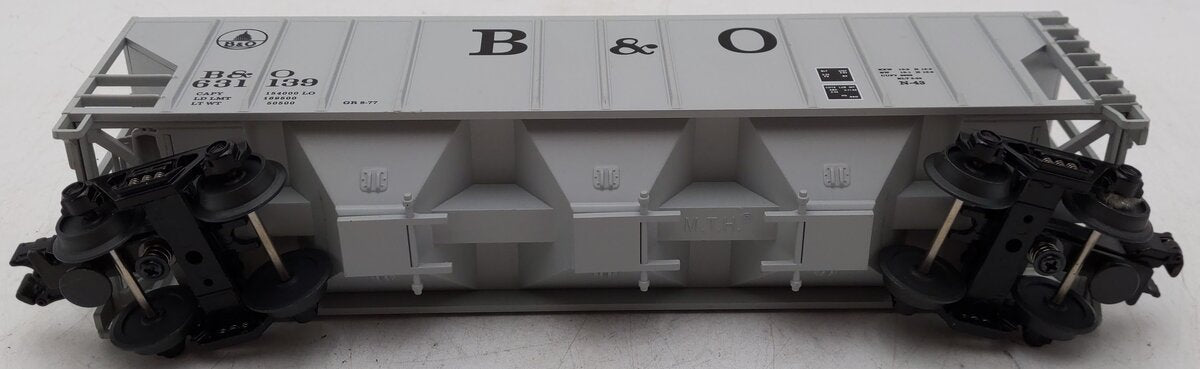 MTH 30-7555 B&O PS-2 Discharge 3-Bay Hopper EX