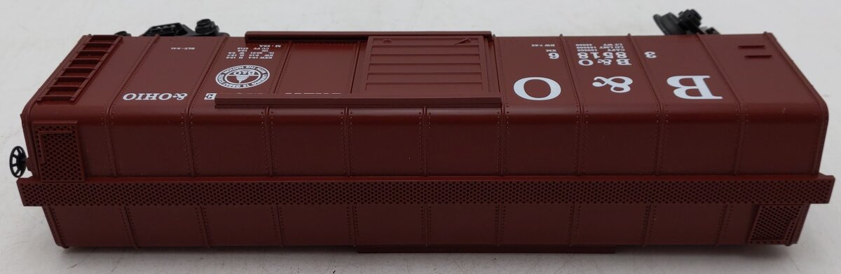 MTH 30-7429 O Gauge Baltimore & Ohio Rounded Roof Boxcar #385186 EX