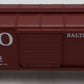 MTH 30-7429 O Gauge Baltimore & Ohio Rounded Roof Boxcar #385186 EX