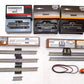 Marklin Z Miniclub Assorted Straight Track: 8589, 8993, 8590 [5] EX