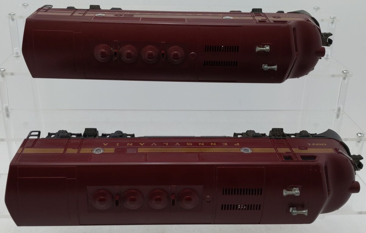 Lionel 6-8970 O Gauge Pennsylvania F3 Tuscan AA Diesel Locomotive Set EX