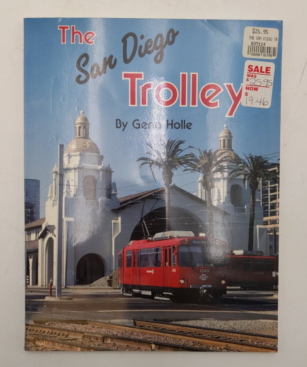 The San Diego Trolley Paperback Book By Gena Holle EX