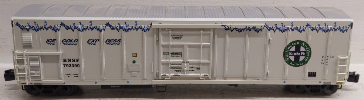 Lionel 2026490 O BNSF Smoking 57' Mechanical Reefer #793390 EX