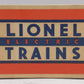 Lionel 629 Vintage O Burlington Powered GE 44-Ton Diesel Switcher - Box Only/Box